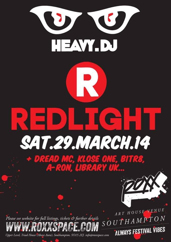 Heavy.DJ presents Redlight & Dread MC and Klose One - Página frontal