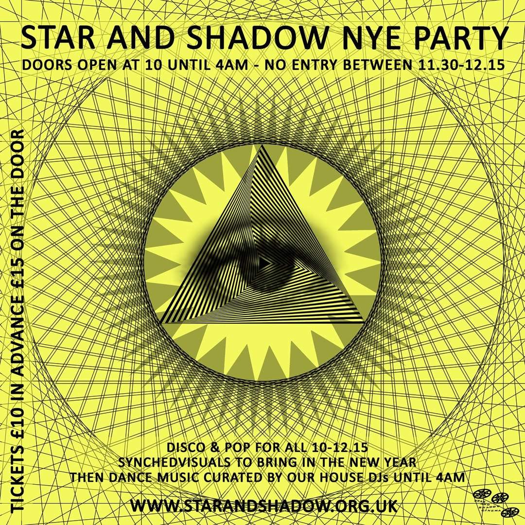 Star and Shadow NYE Party at Star & Shadow Cinema, Newcastle