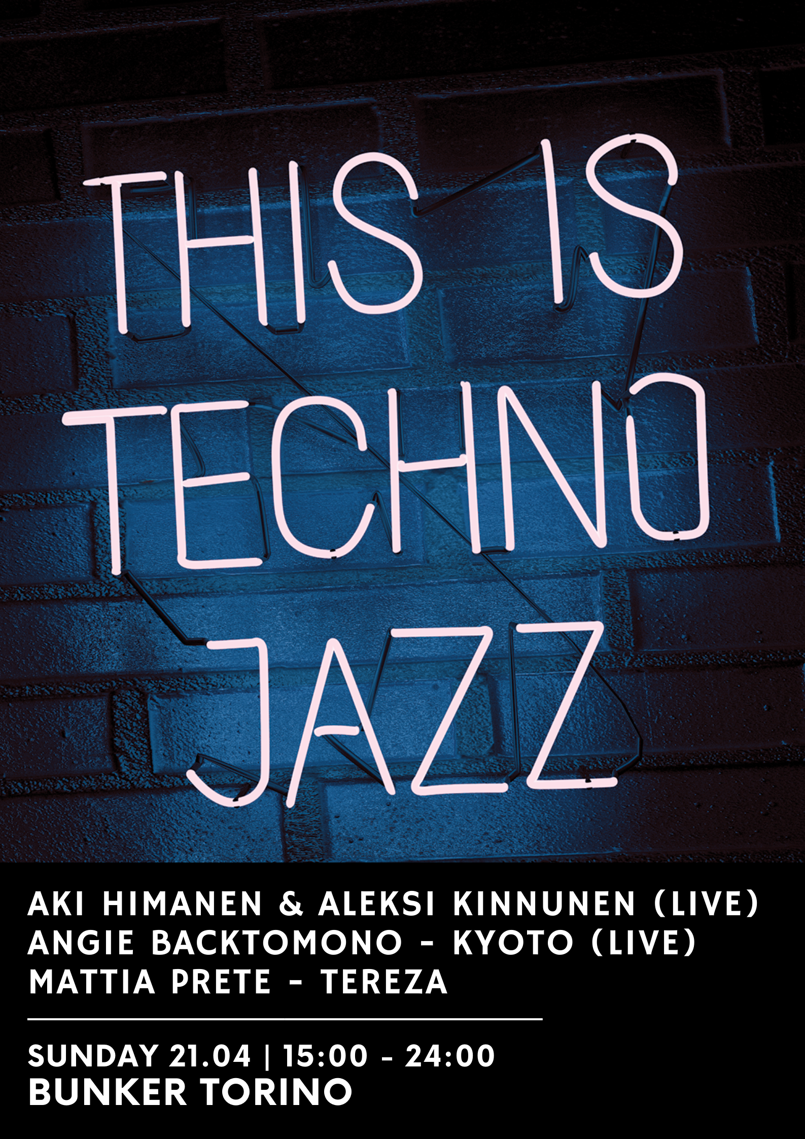 This is Techno Jazz: Live Concerts and DJ Sets - Página frontal