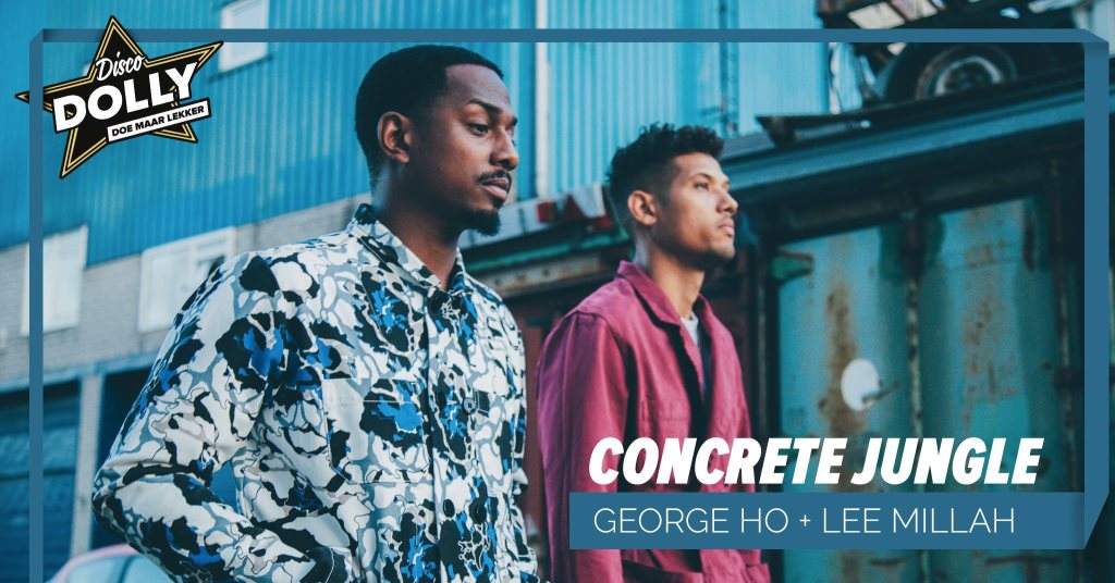 Concrete Jungle + Lee Millah + George Ho - フライヤー表