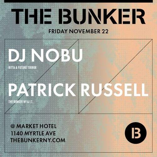 The Bunker with DJ Nobu and Patrick Russell - Página trasera