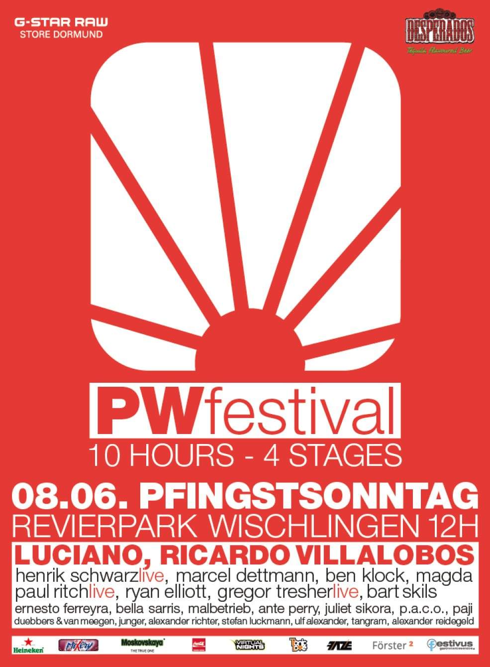 Pollerwiesen Festival 2014 - Página frontal