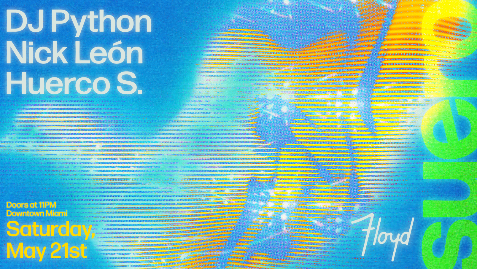 suero: DJ Python + Nick León + Huerco S - Página trasera