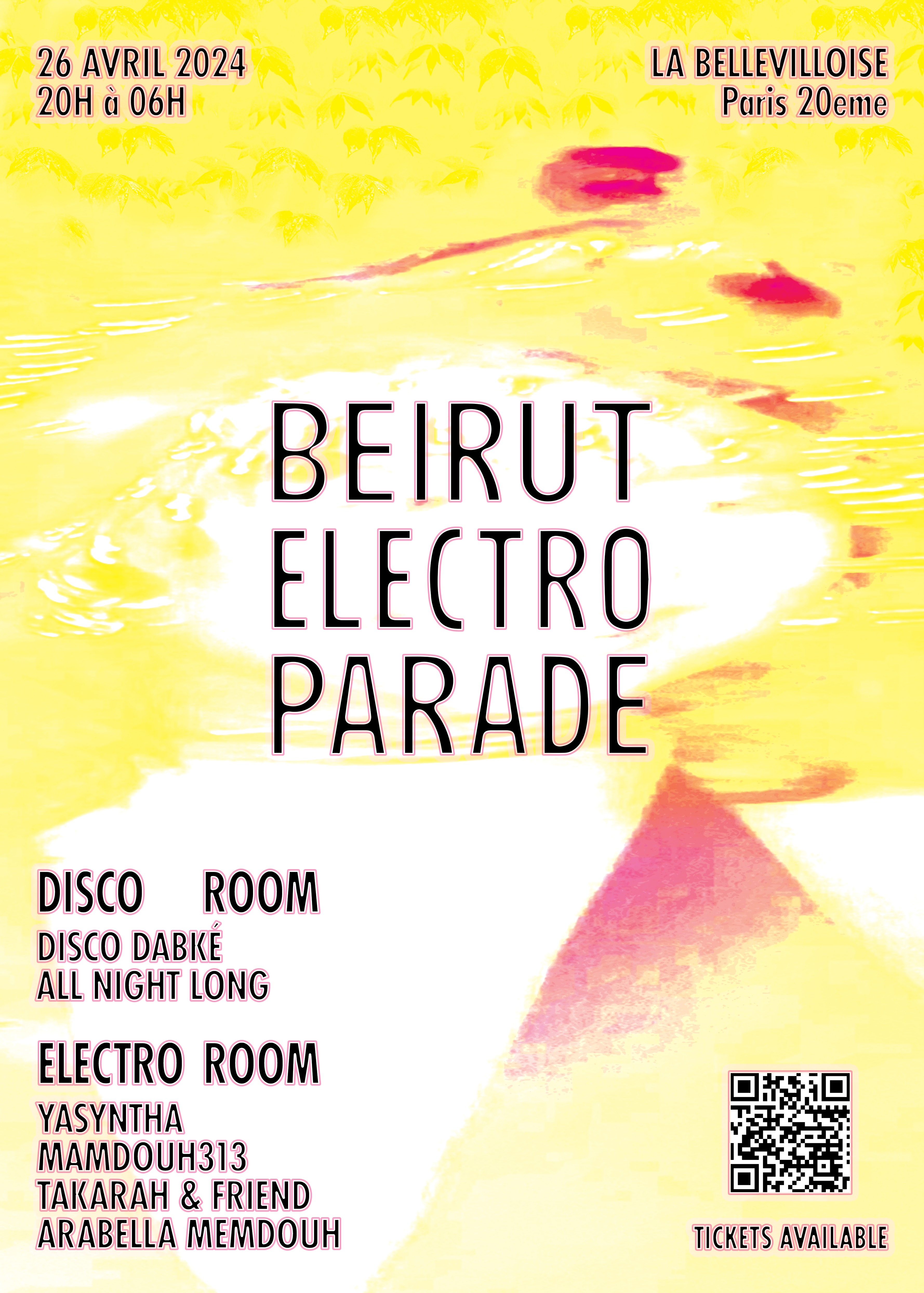 Beirut Electro Parade - Página frontal