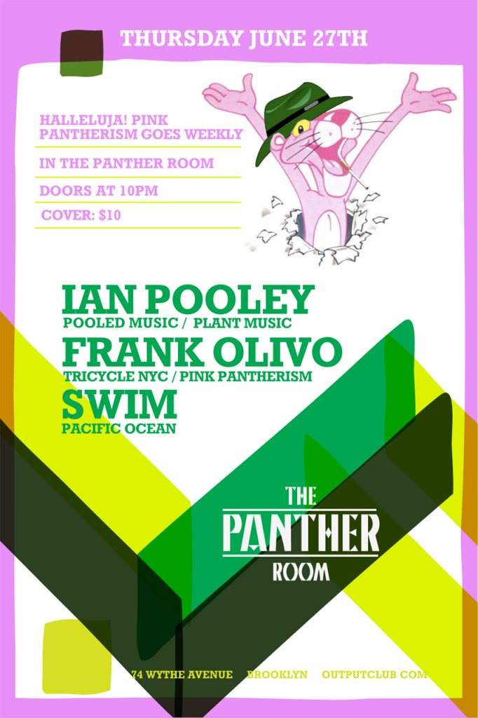 Pink Pantherism with Ian Pooley - Página frontal