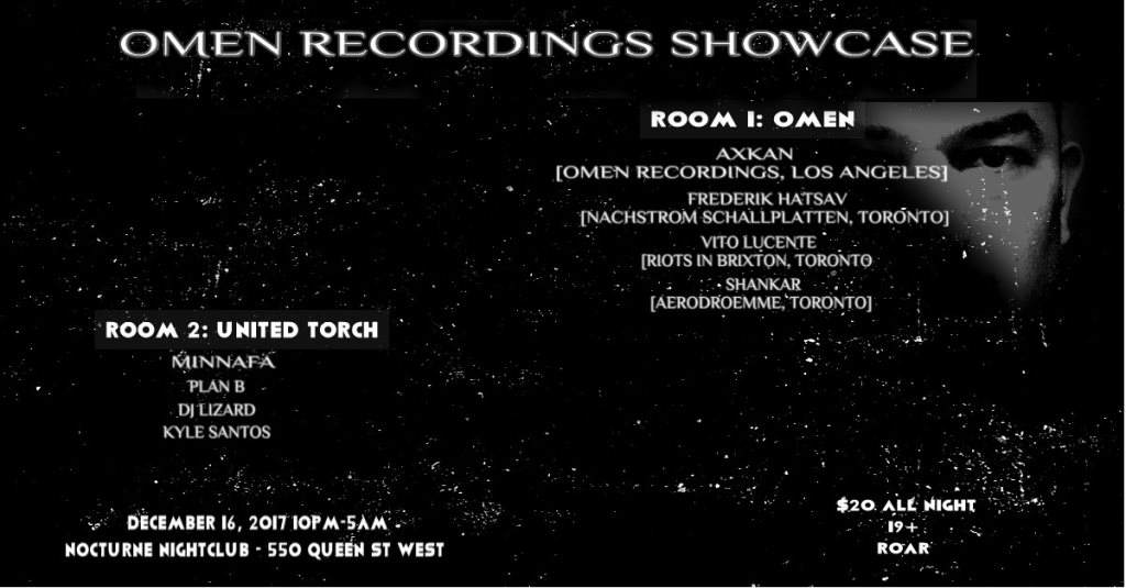 Omen Recordings Showcase - Página frontal