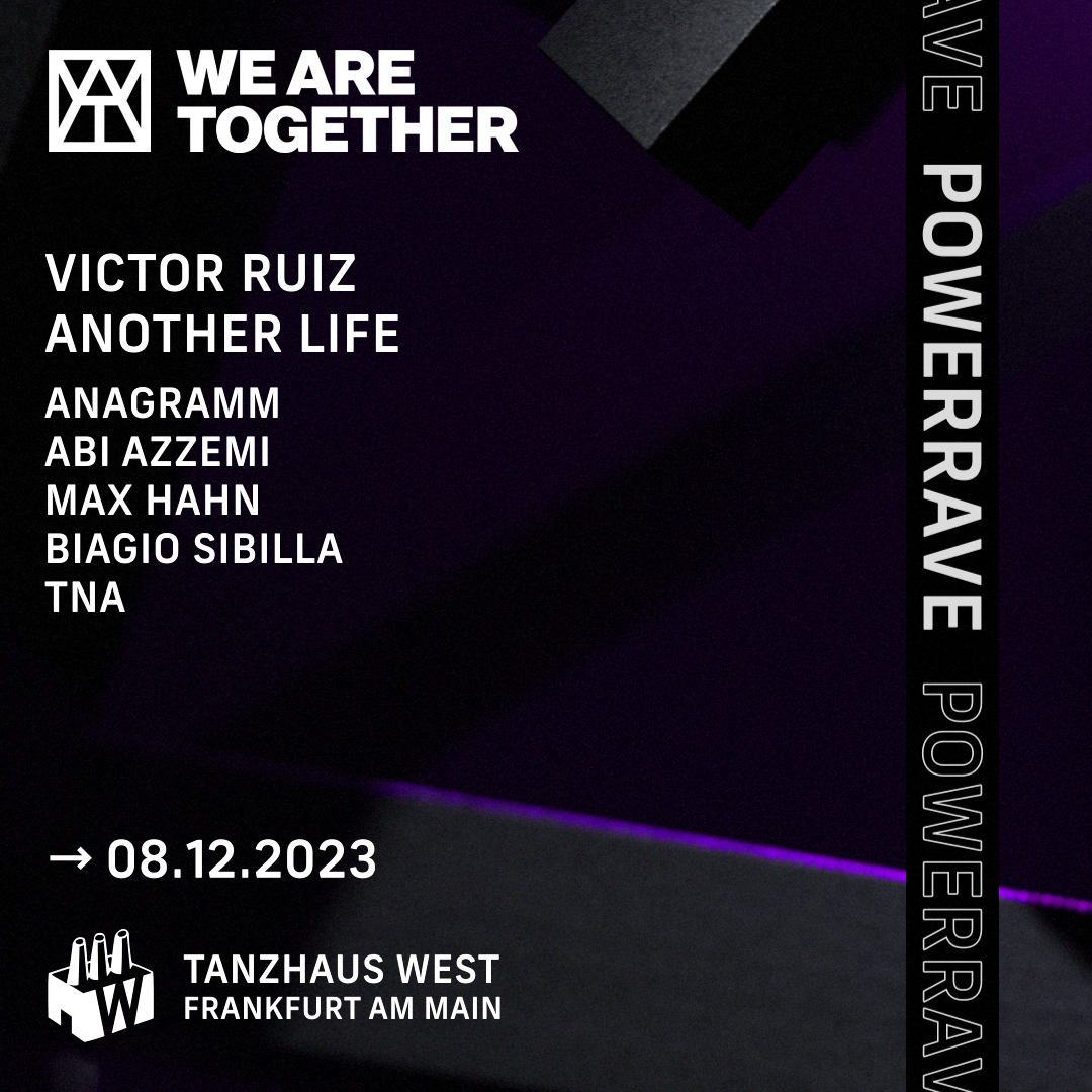 We Are Together Season Closing with Victor Ruiz - フライヤー裏