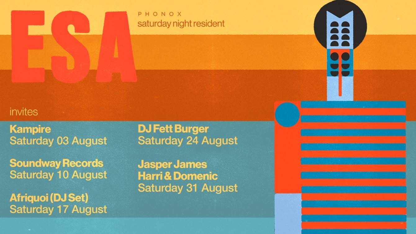 Esa Invites: DJ Fett Burger - Página frontal