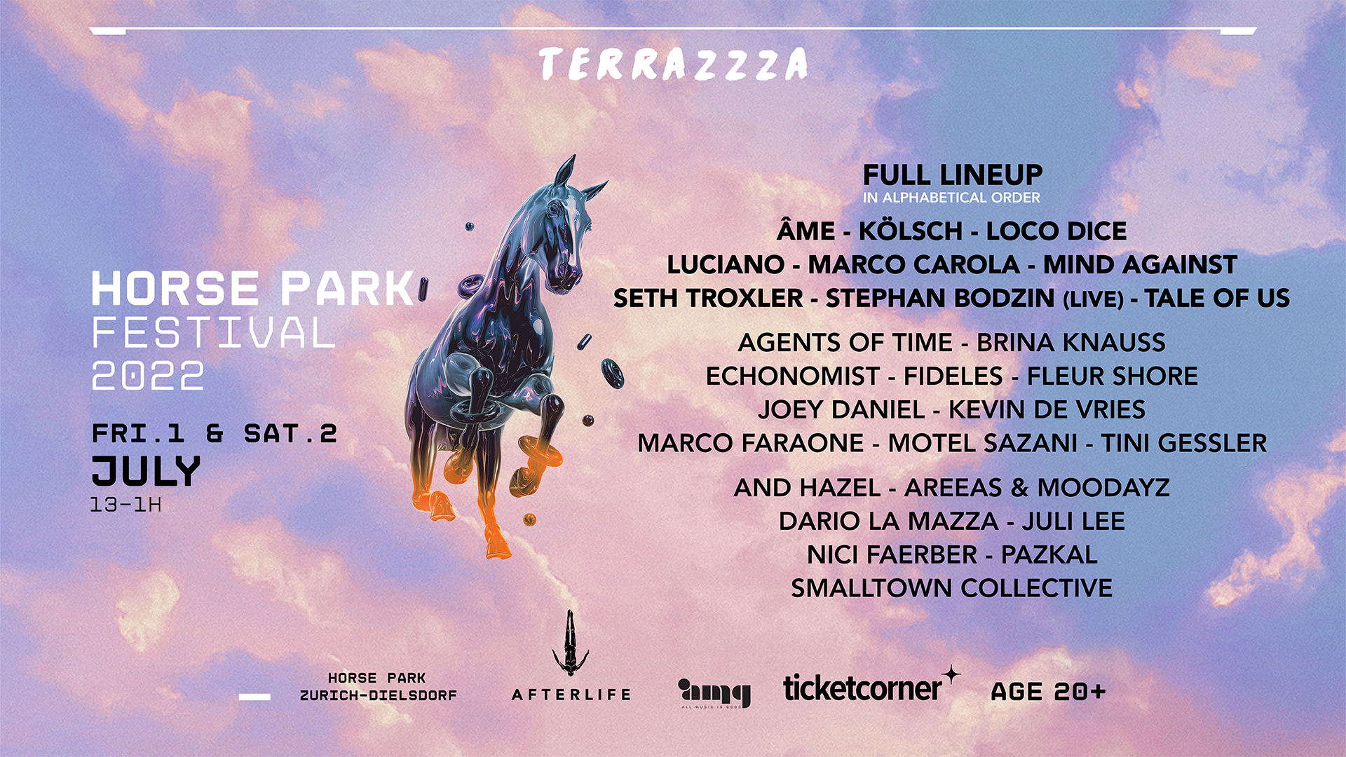 Terrazzza - Horse Park Festival 2022 - Página frontal