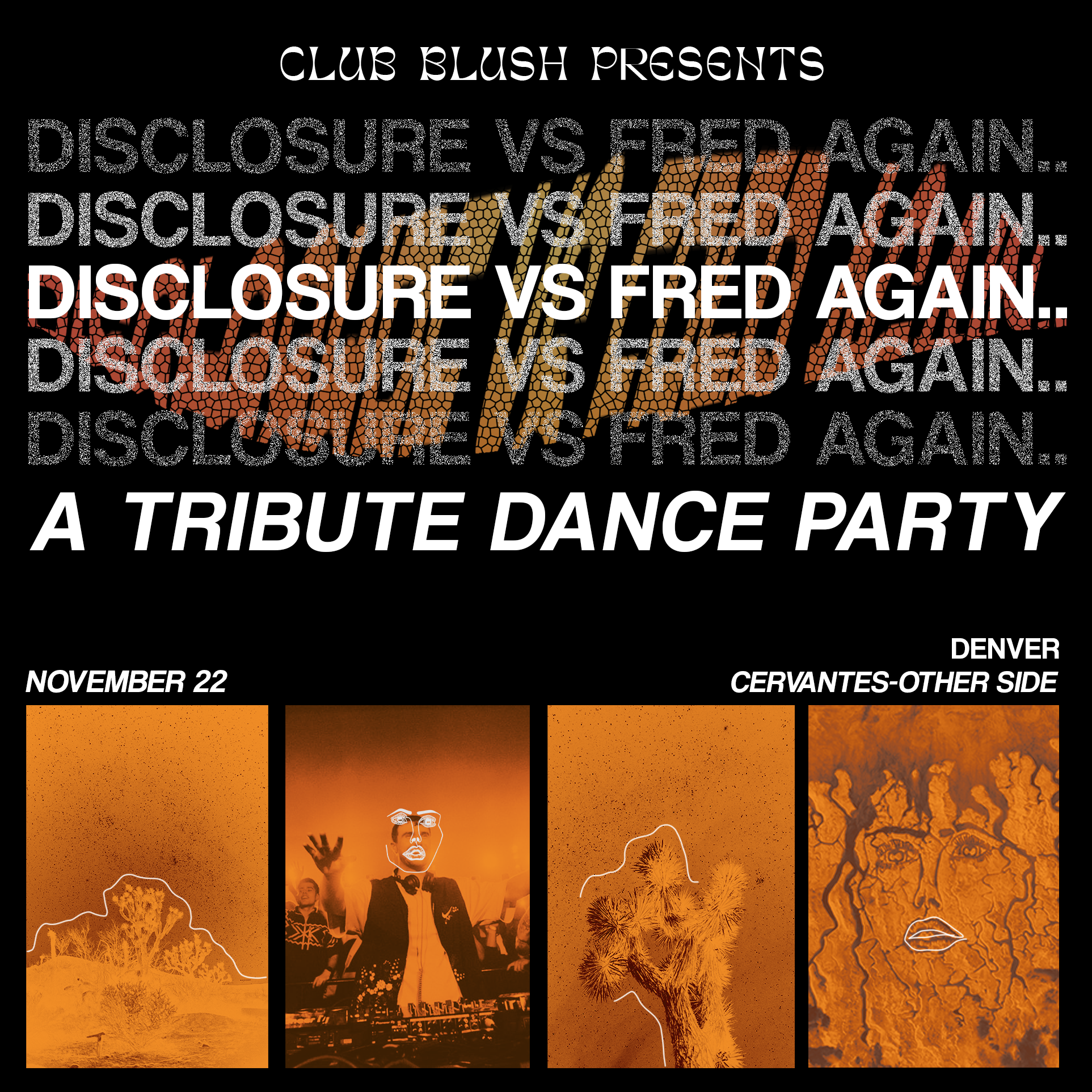 Disclosure vs. Fred Again.. Tribute Dance Party - フライヤー表