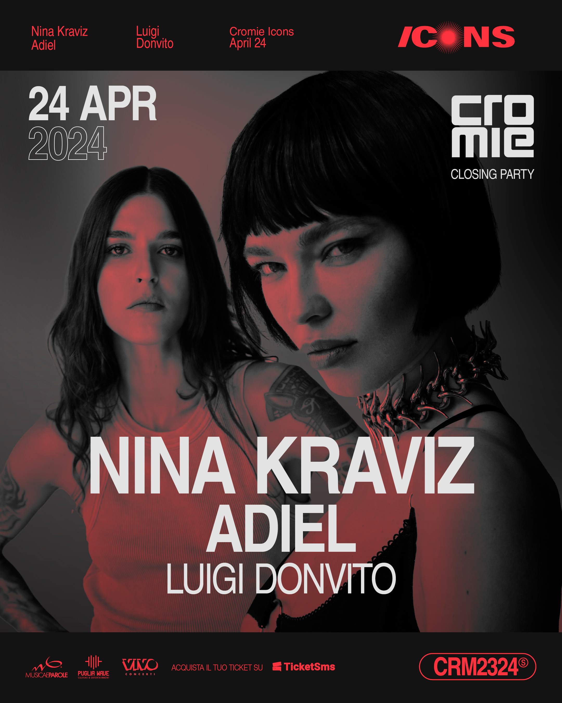 CLOSING PARTY with Nina Kraviz, Adiel - Página frontal