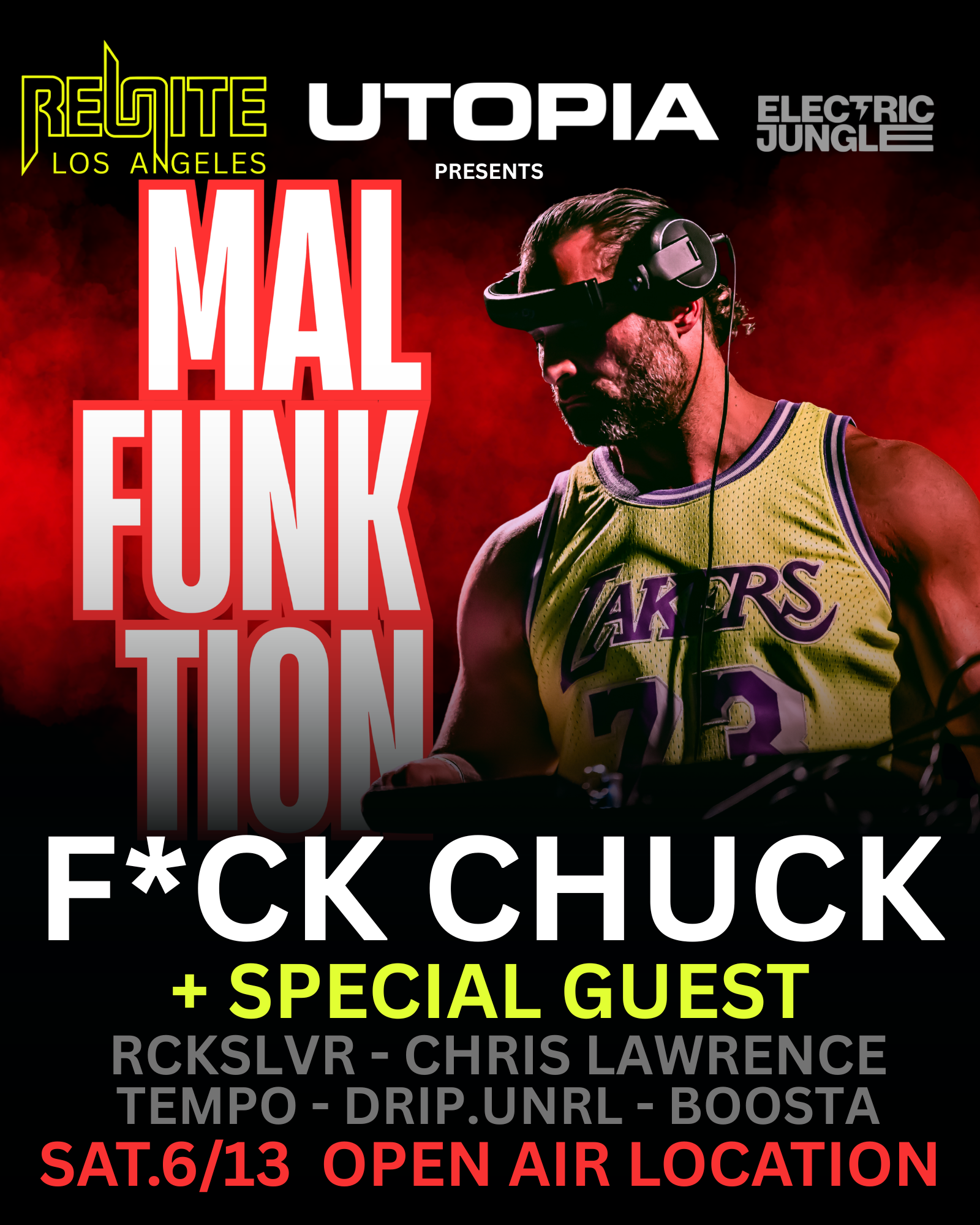 REUNITE x Utopia present: DJ F*CK CHUCK + SPECIAL GUESTS at Utopia