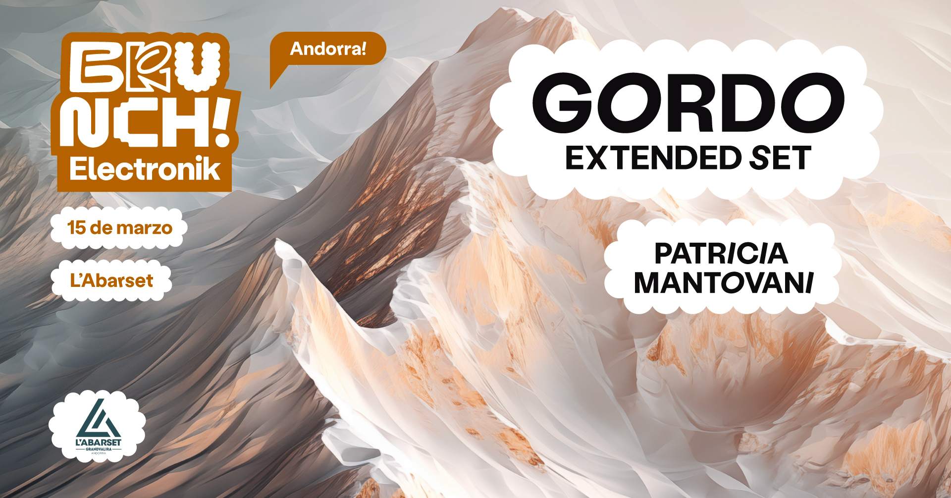 SOLD OUT* Brunch Electronik Andorra #4: Gordo (Extended set) y más