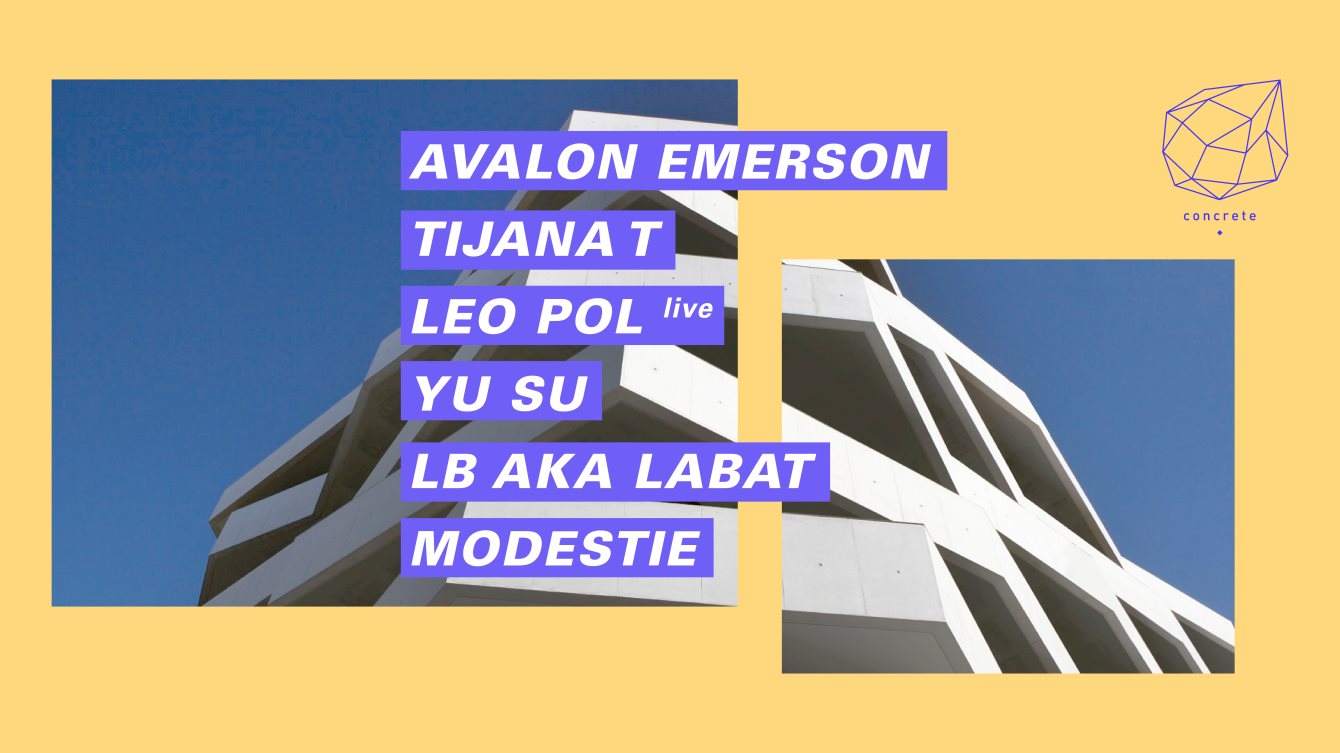 Concrete: Avalon Emerson, Tijana T, Leo Pol, Yu Su, Lb aka Labat, Modestie - Página frontal