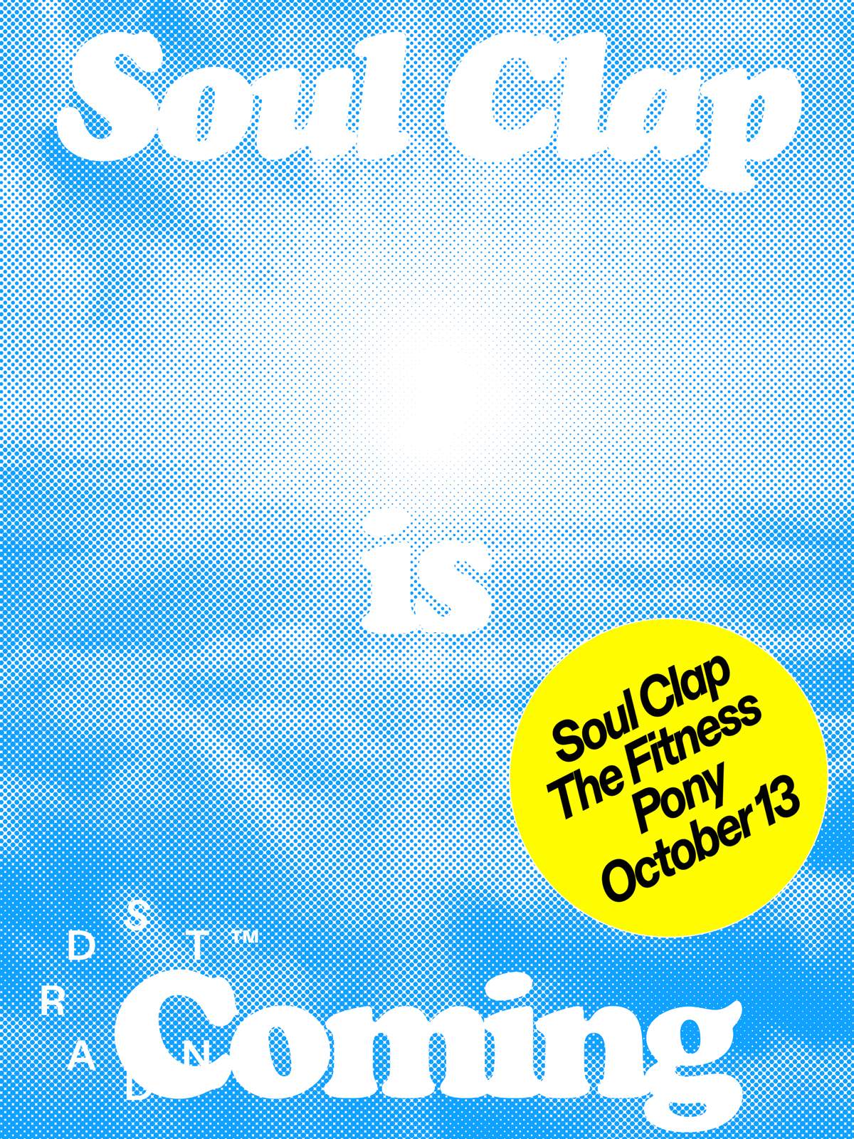 058: Soul Clap and The Fitness & Pony - フライヤー表