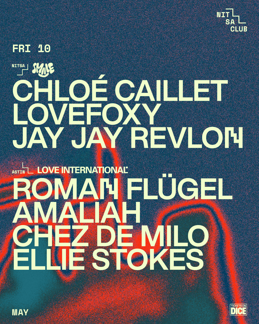 SMIILE: Chloé Caillet · Lovefoxy · Jay Jay Revlon / Love International: Roman Flügel · Amaliah - Página frontal