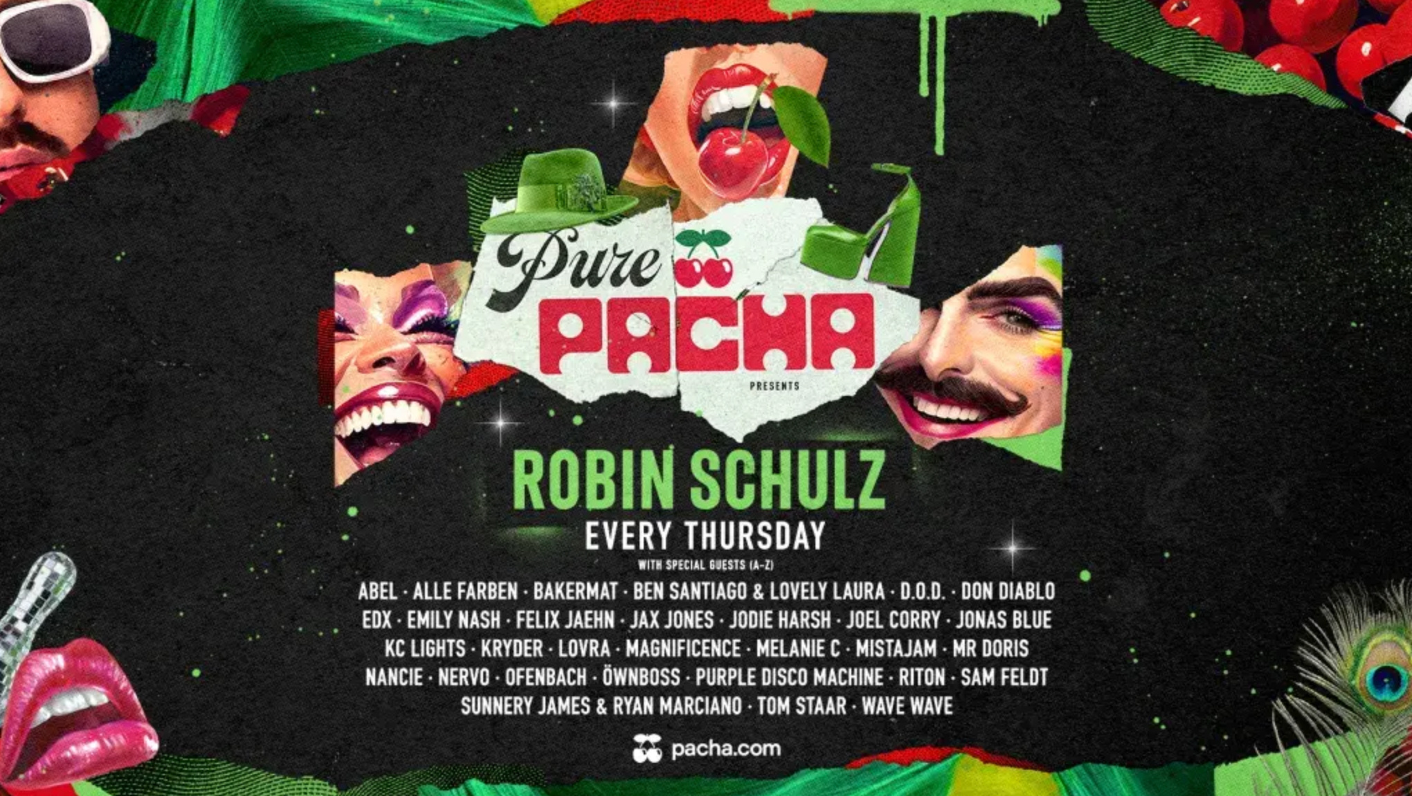 Pure Pacha | Robin Schulz - フライヤー裏