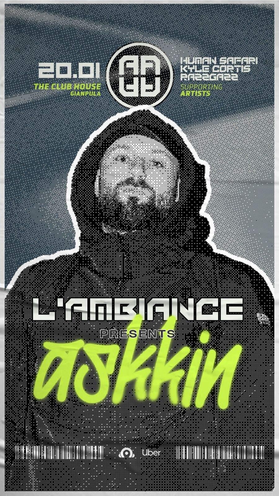 L'Ambiance: Askkin - Página frontal