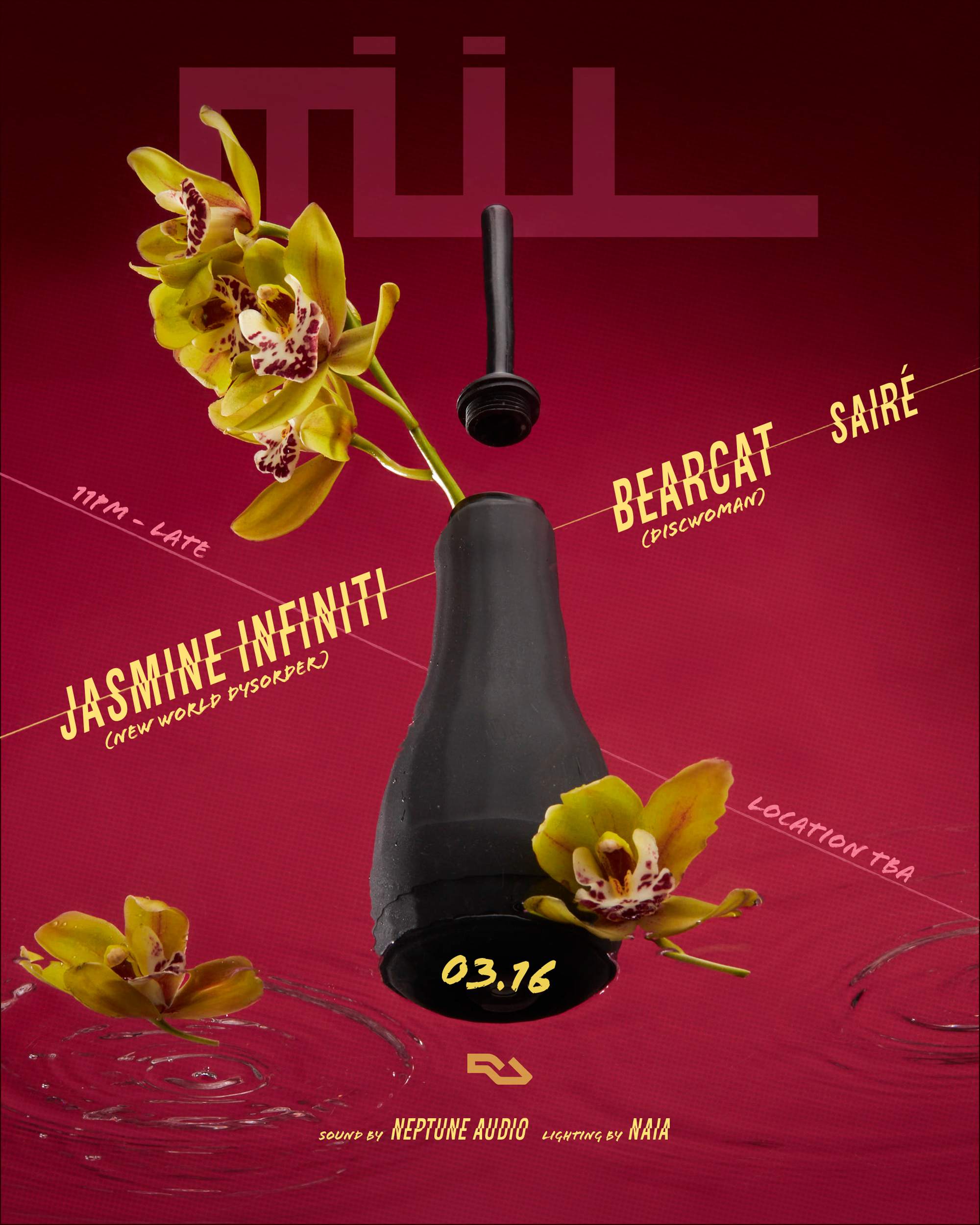 MÜLL: Bearcat - Jasmine Infiniti - Sairé - Kudeki - Página frontal