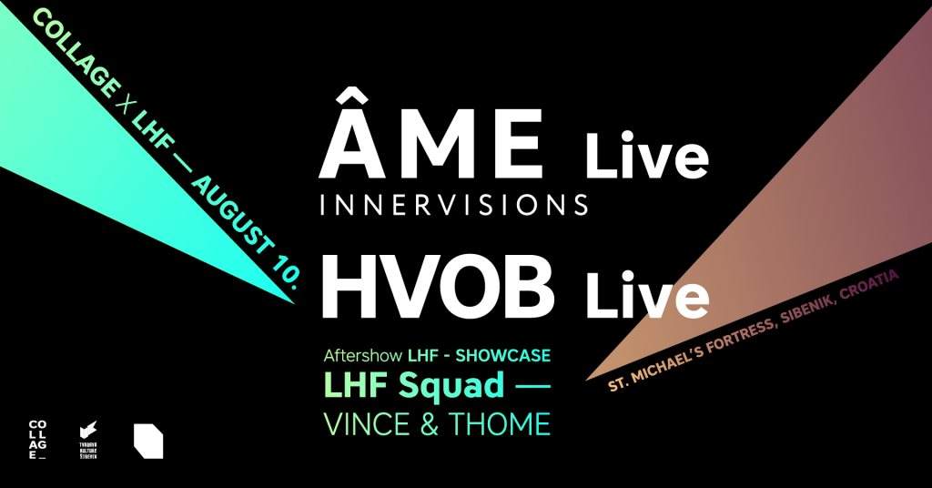 Collage x LHF // AME Live — HVOB Live - Página frontal