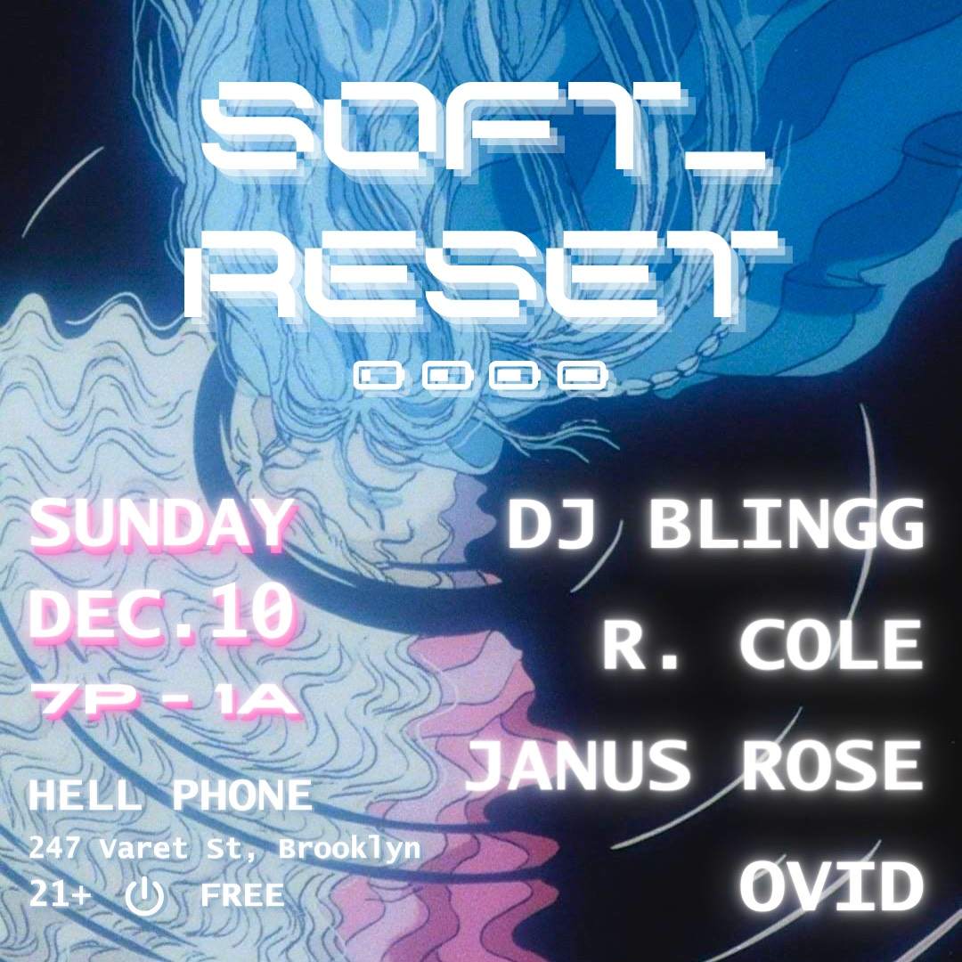 SOFT_RESET: DJ BLINGG, R. Cole, Janus Rose, Ovid a Hell Phone, New York City