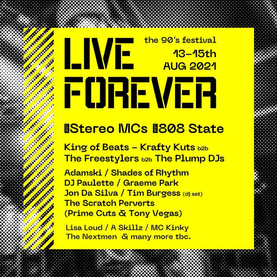 Live Forever Festival - フライヤー表