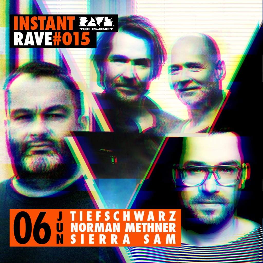 Instant Rave #015 with Souvenir Music - フライヤー表