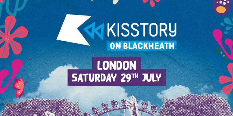 Kisstory on Blackheath Festival - フライヤー表