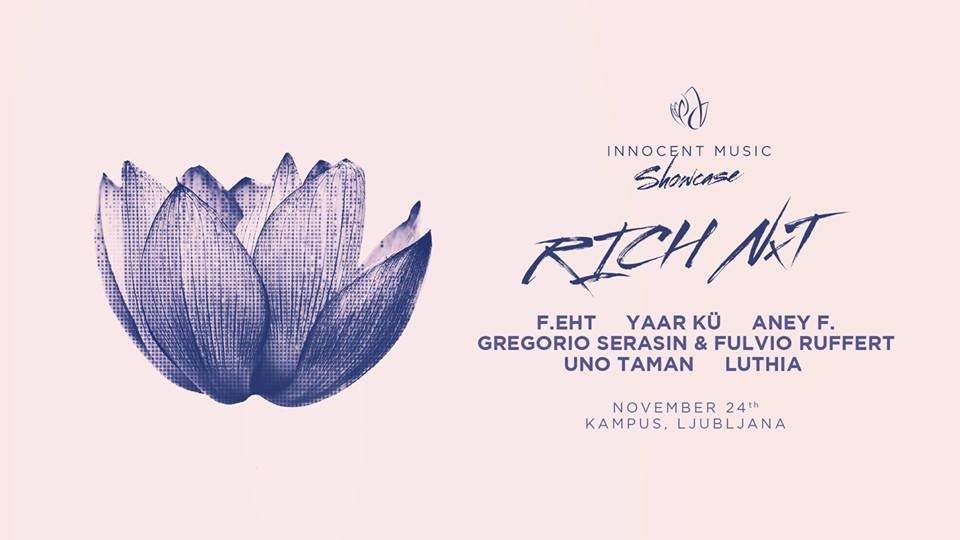 Innocent Music Showcase with Rich NxT - Página trasera
