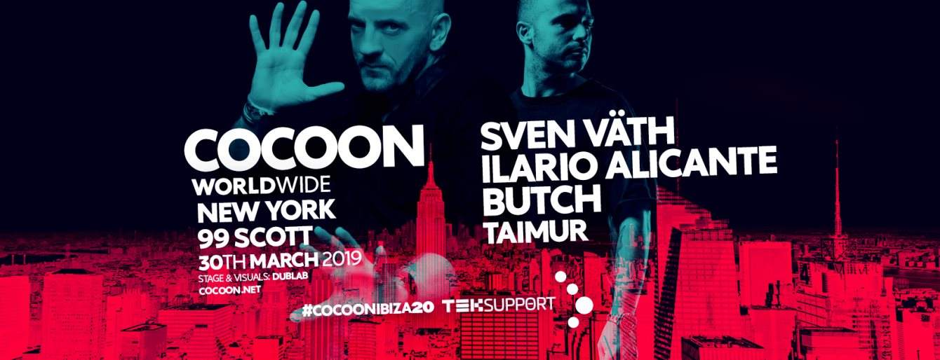 Cocoon New York: Sven Väth, Ilario Alicante, Butch & Taimur - Página frontal