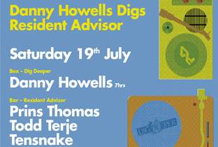 Howells Digs RA at Ministry of Sound image