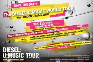 Diesel:U:Music tour hits London image