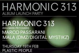 Harmonic 313 launches album image