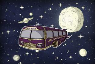 Luna City Express say Hello From Planet Earth image