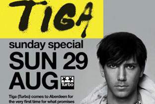 Tiga billed for Snafu Sunday Special image