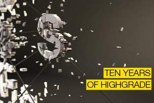 Highgrade celebrates ten years with new compilation image