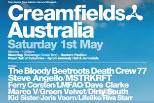 Australia hosts Creamfields image