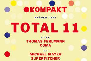 Kompakt announces Total 11 party details image