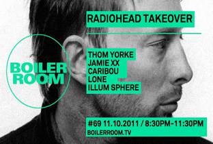 RadioheadのThom YorkeがBoiler Roomに登場 image
