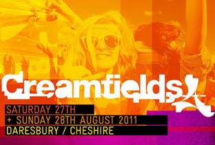 Guetta and Chems billed for Creamfields 2011 image