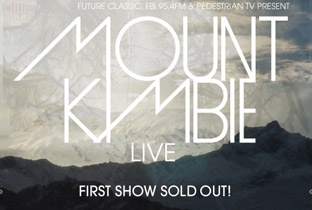 Mount Kimbie add a Sydney show image
