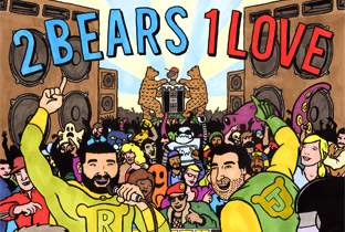 Joe GoddardとRaf Daddyが『2 Bears, 1 Love』をミックス image