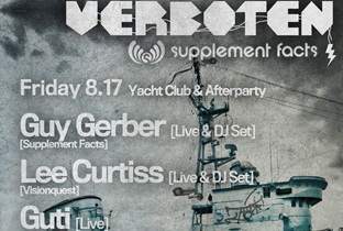 Verboten Yacht Club hosts Guy Gerber and Lee Curtiss image