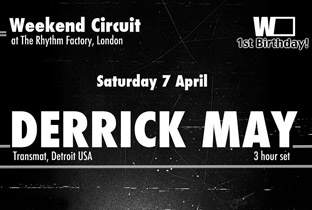 Weekend Circuit welcome Derrick May image
