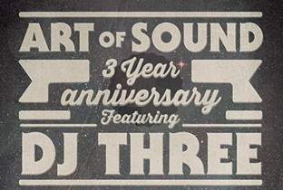 Art Of Sound turns three with DJ Three image