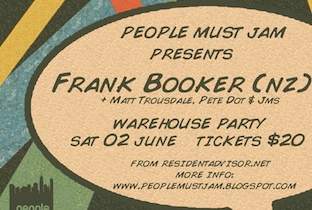 Frank Booker plays People Must Jam image