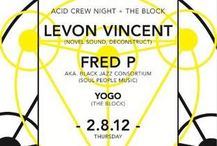 Acid Crew bring Levon Vincent and Fred P to Tel Aviv image