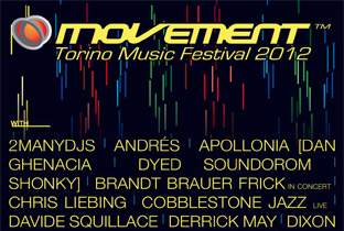 Seth Troxler billed for Movement Torino 2012 image