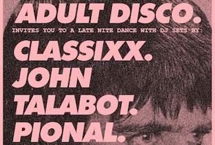 Adult Disco returns with John Talabot image