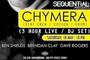 Chymera plays Melbourne and Sydney image